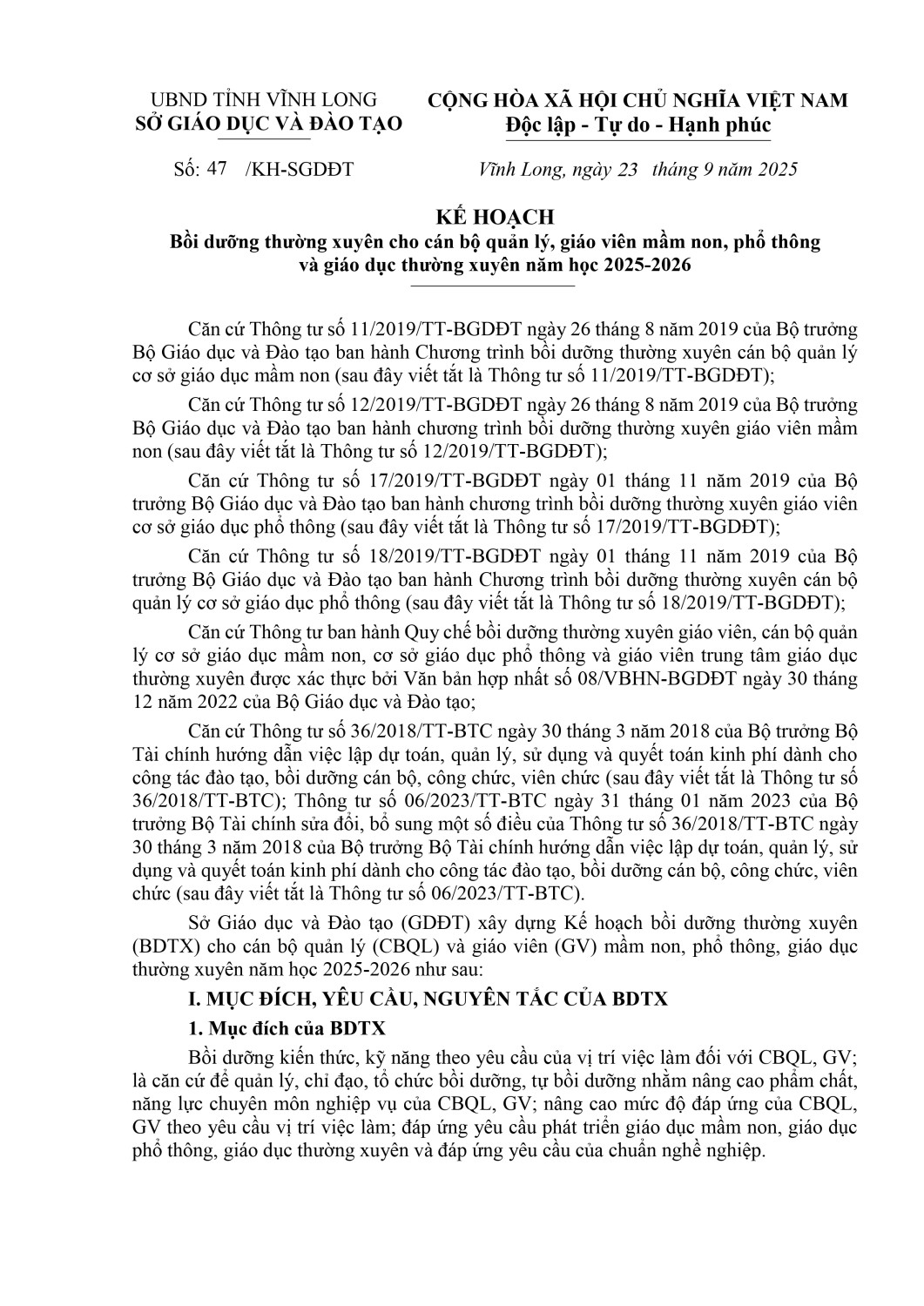 Ke hoach boi duong thuong xuyen nam hoc 2025 2026 signed page 0001